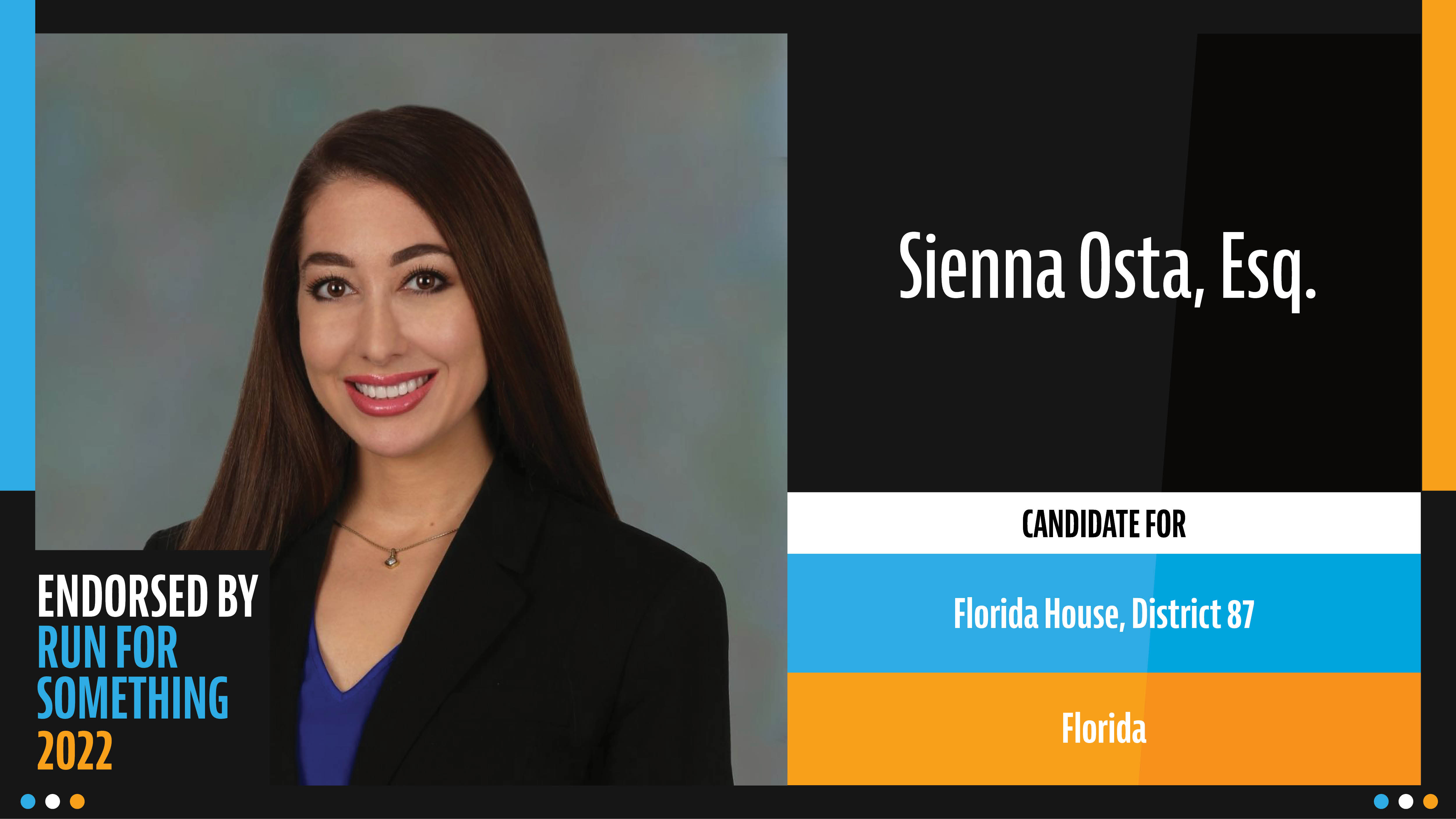 Sienna Osta, Esq. - Run For Something