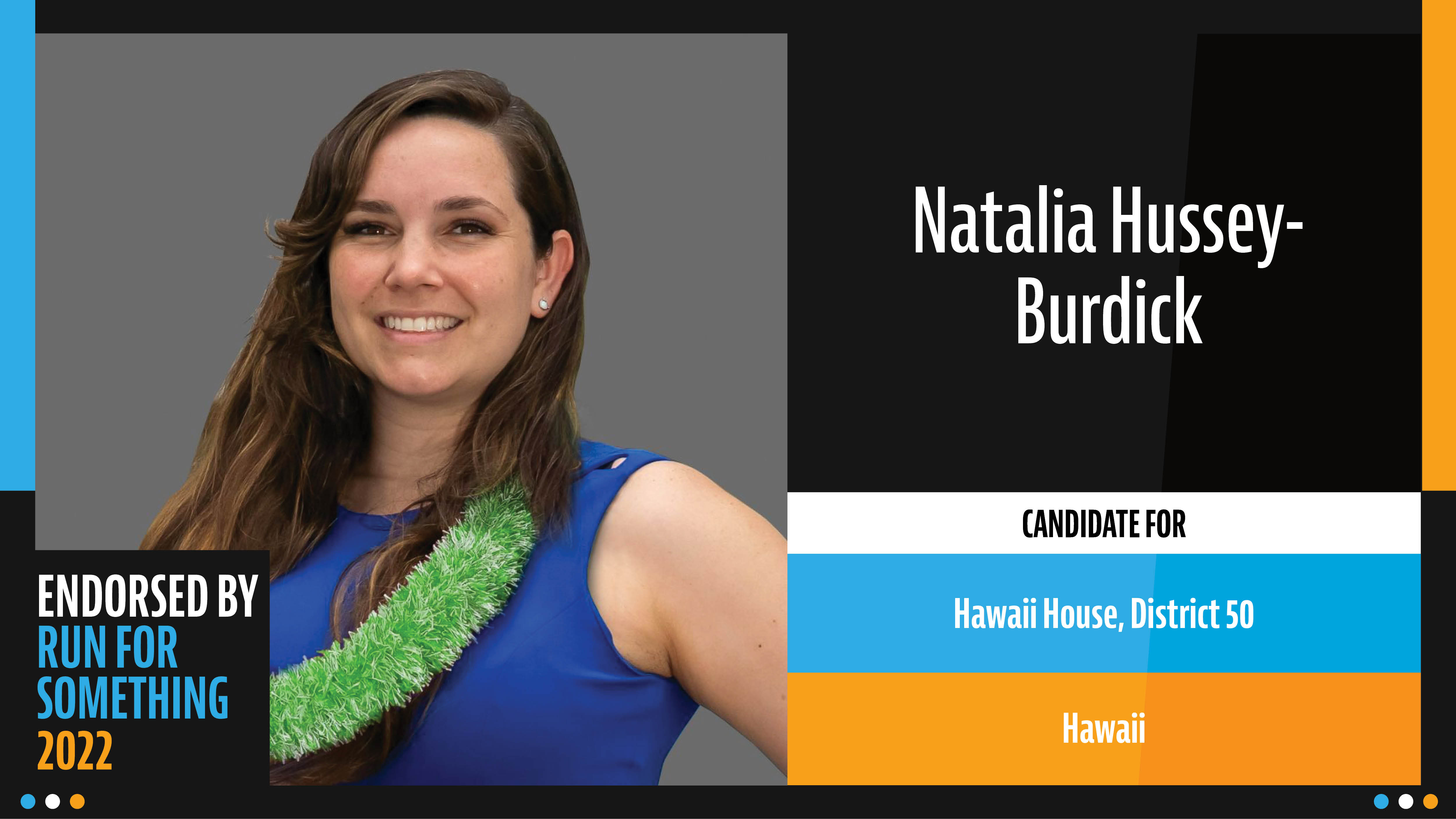 Natalia HusseyBurdick Run For Something